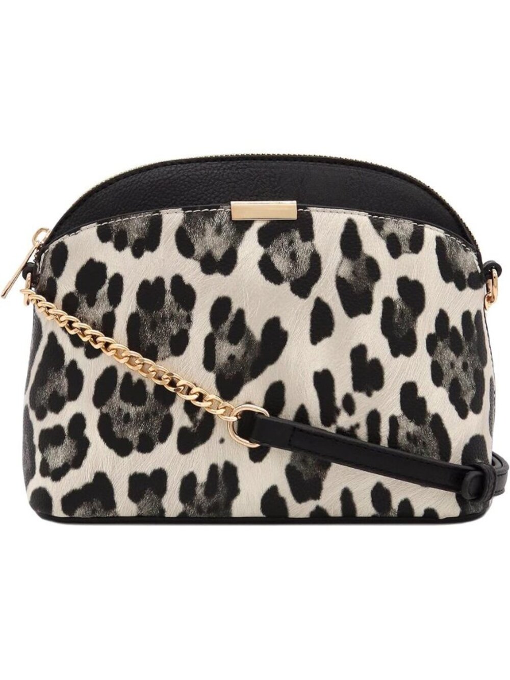 Small Dome Crossbody bag with Chain Strap